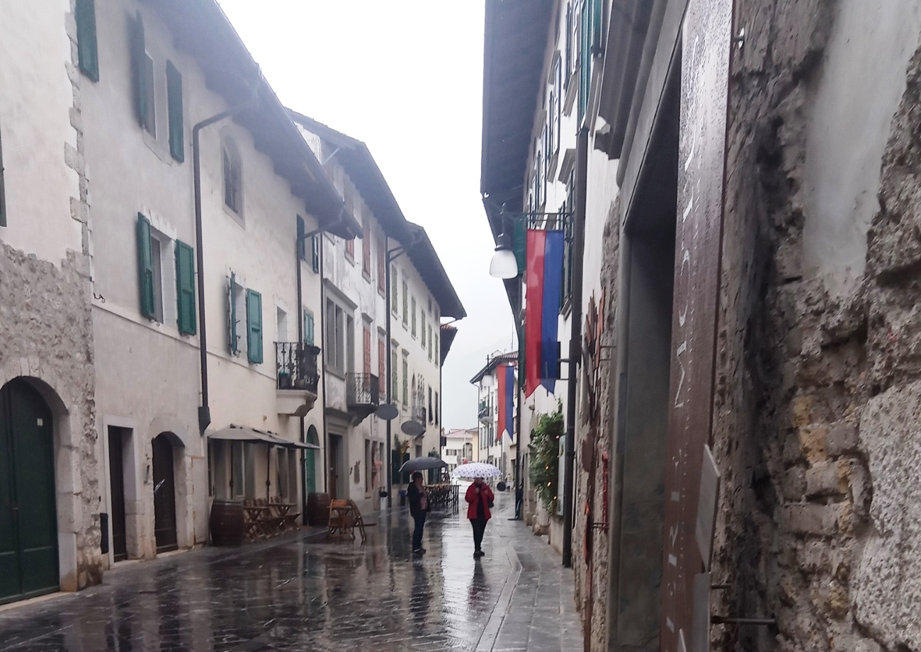 Street in Venzone 7 May 2026